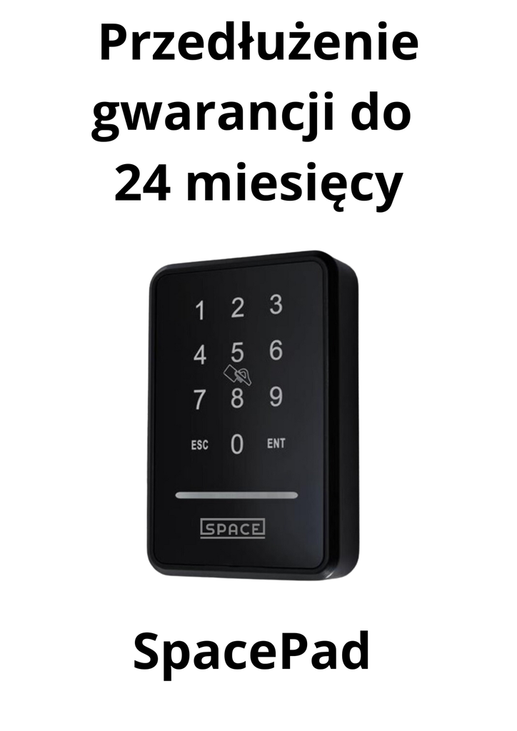 Przedłużenie gwarancji do 24 miesięcy - SpacePAD