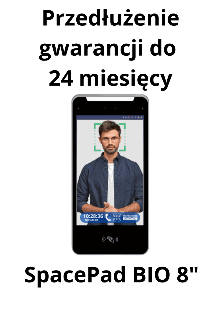 Przedłużenie gwarancji do 24 miesięcy - SpacePad BIO 8" 