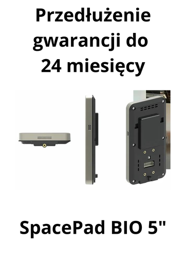 Przedłużenie gwarancji do 24 miesięcy - SpacePad BIO 5" 